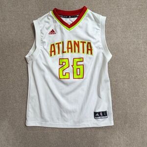 Adidas Atlanta Hawks Kyle Korver 26 NBA Jersey White Youth Large L Basketball